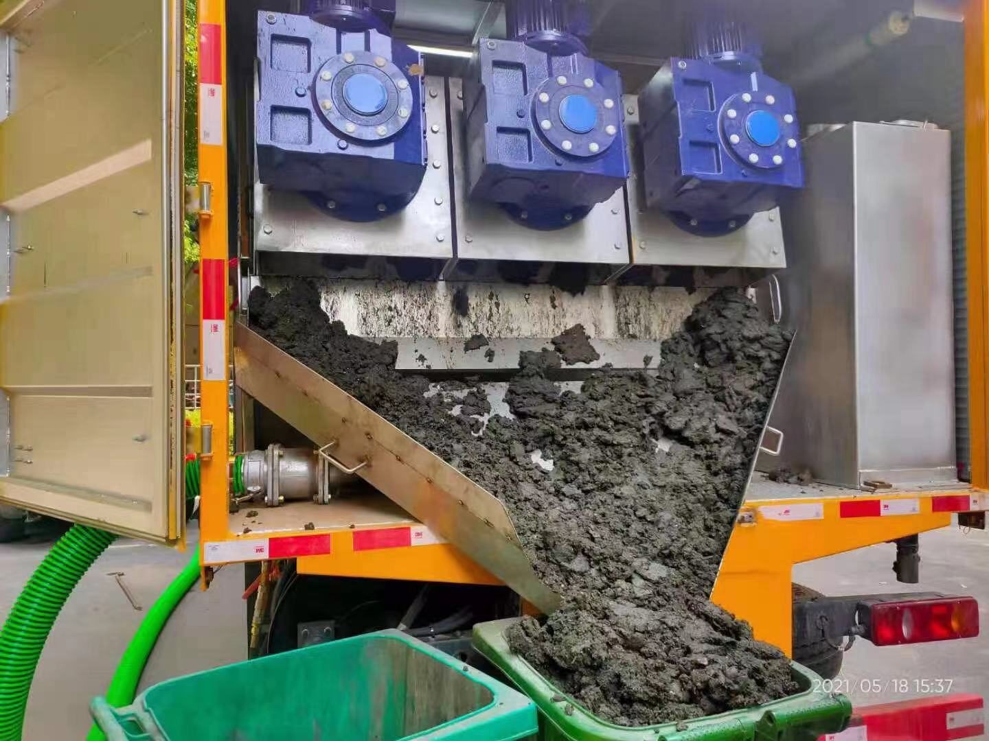 梅县化粪池清掏城市维护站-泥浆净化干湿分离处理